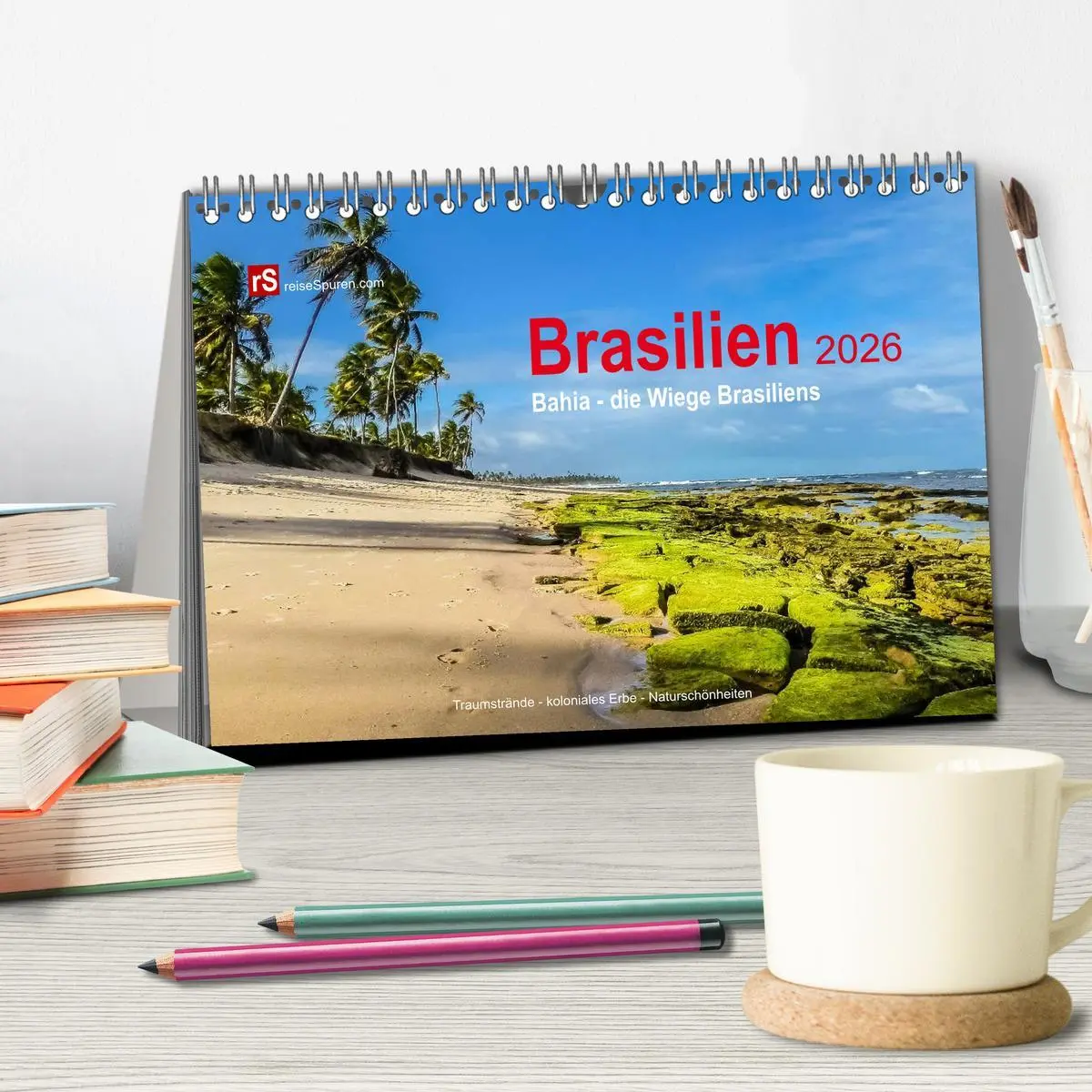 Bild: 9783516125696 | Brasilien 2026 Bahia - die Wiege Brasiliens (Tischkalender 2026 DIN...