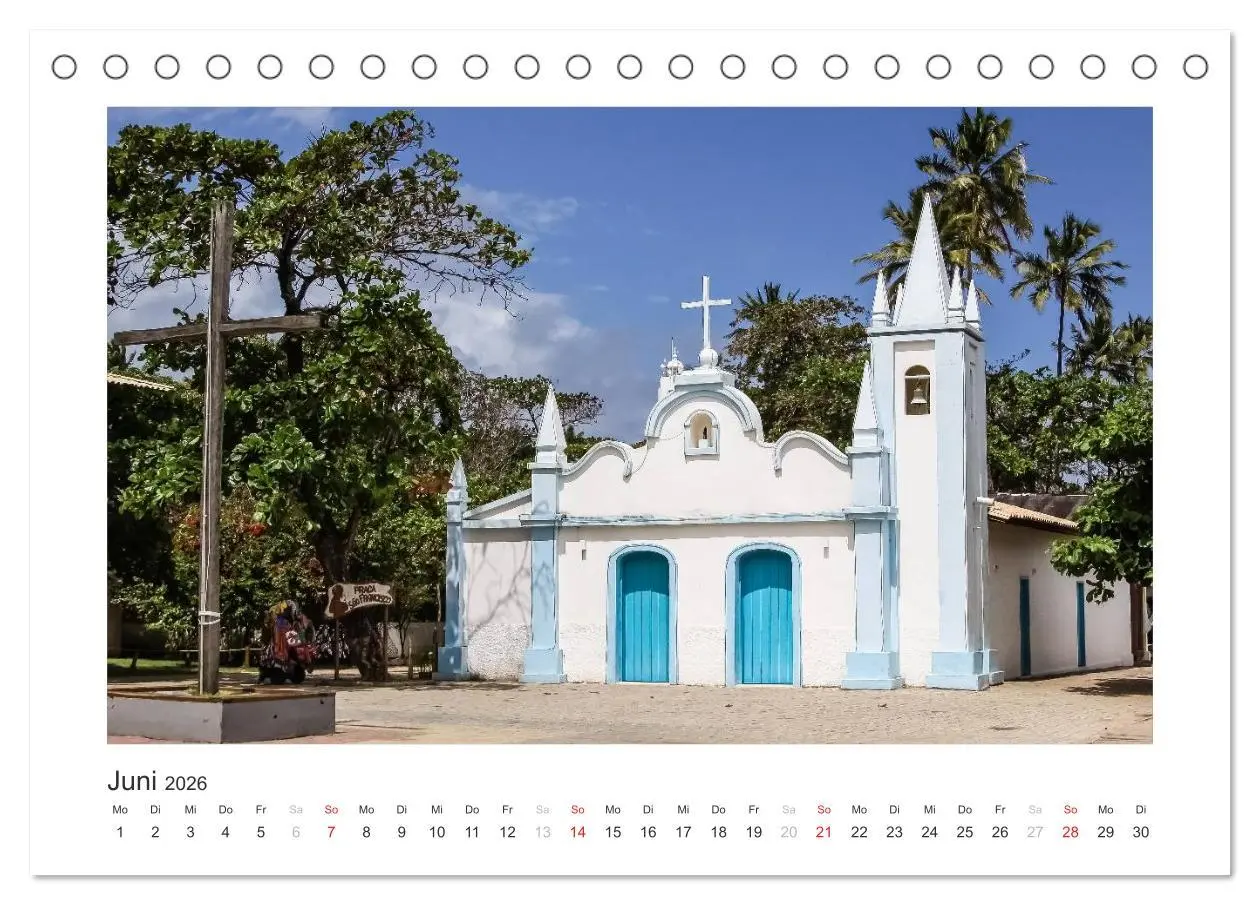 Bild: 9783516125696 | Brasilien 2026 Bahia - die Wiege Brasiliens (Tischkalender 2026 DIN...