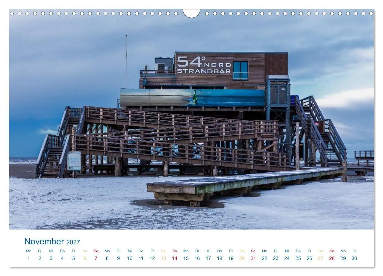 Bild: 9783594275696 | Sankt Peter-Ording - Strände, Dünen, Weite (Wandkalender 2027 DIN...