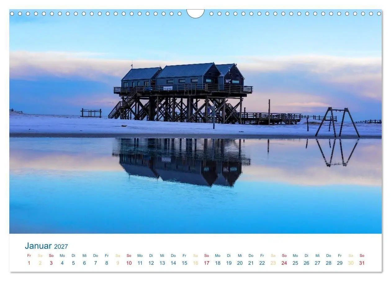 Bild: 9783594275696 | Sankt Peter-Ording - Strände, Dünen, Weite (Wandkalender 2027 DIN...