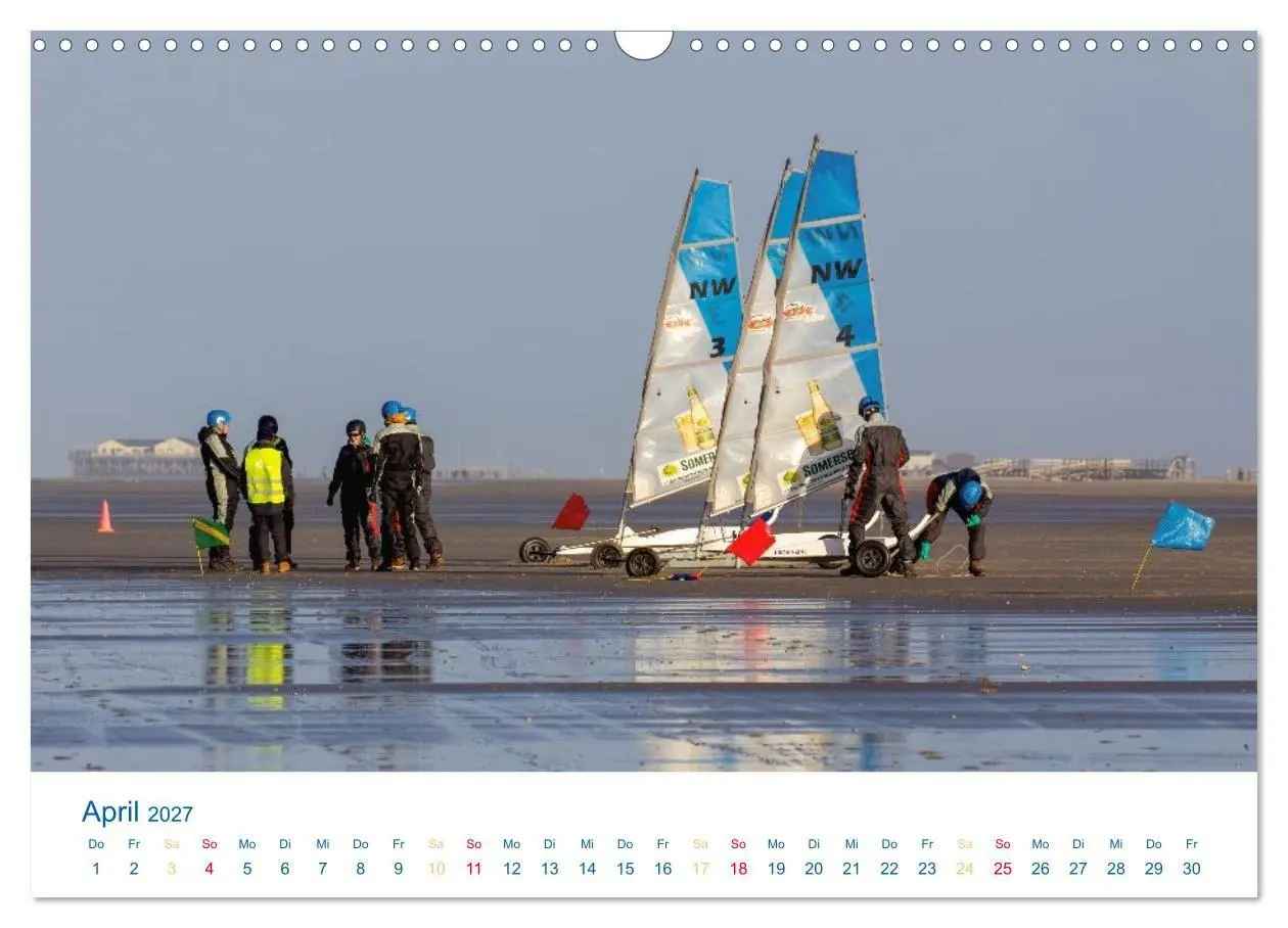 Bild: 9783594275696 | Sankt Peter-Ording - Strände, Dünen, Weite (Wandkalender 2027 DIN...