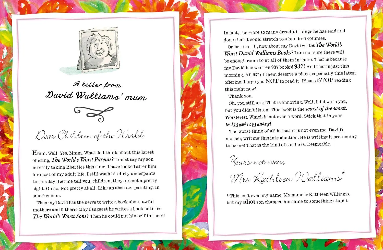 Bild: 9780008305796 | The World's Worst Parents | David Walliams | Buch | Gebunden | 2020