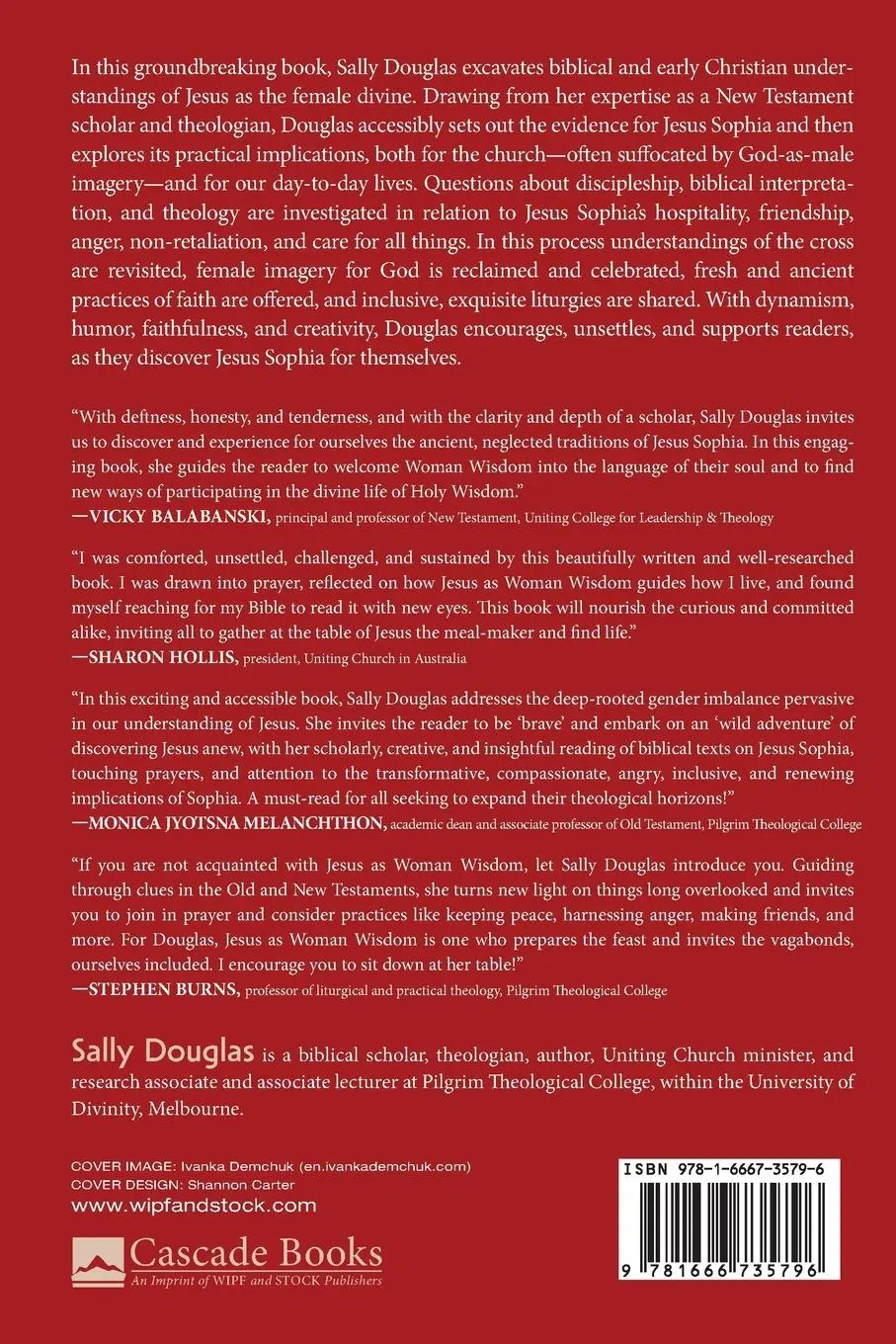 Rückseite: 9781666735796 | Jesus Sophia | Sally Douglas | Taschenbuch | Kartoniert / Broschiert