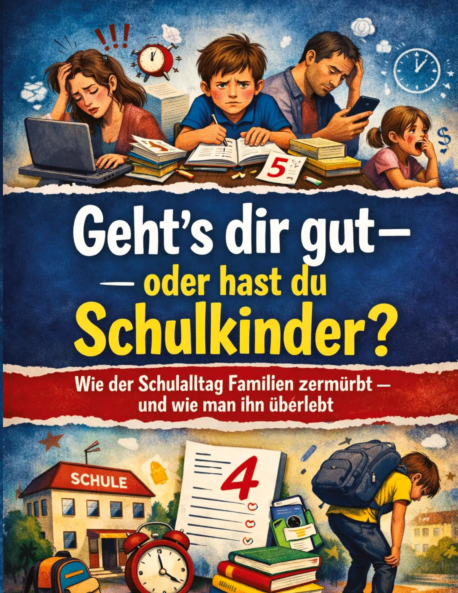 Cover: 9783384835796 | Geht's dir gut - oder hast du Schulkinder? | Dominik Mikulaschek
