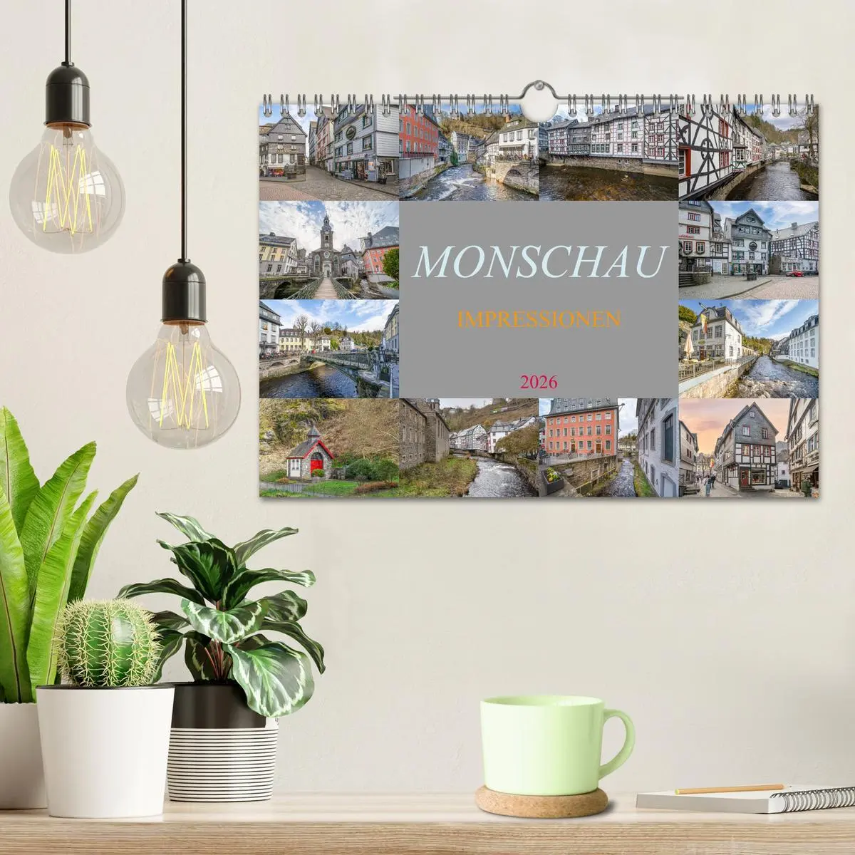 Bild: 9783457335796 | Monschau Impressionen (Wandkalender 2026 DIN A4 quer), CALVENDO...