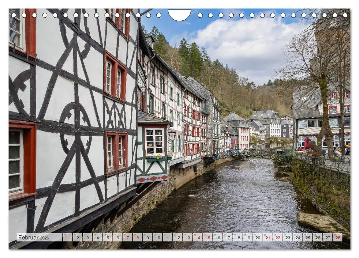 Bild: 9783457335796 | Monschau Impressionen (Wandkalender 2026 DIN A4 quer), CALVENDO...