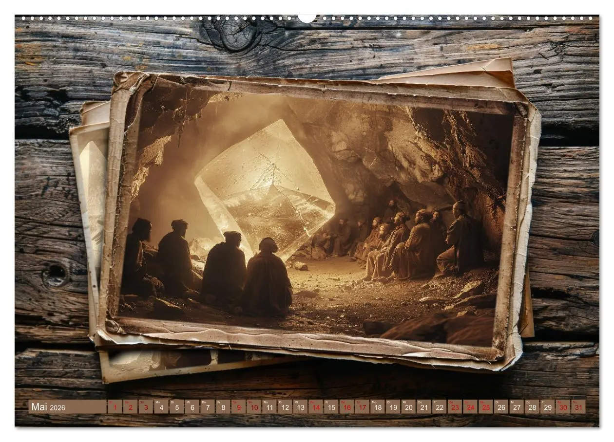 Bild: 9783457405796 | Verloren geglaubte Archäologie (hochwertiger Premium Wandkalender...