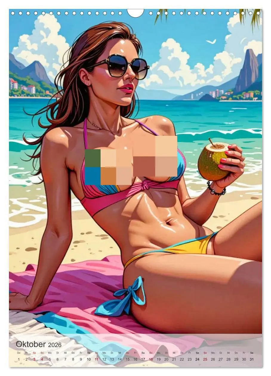 Bild: 9783516595796 | Spicy World - Sonne, Lust und Rio de Janeiro (Wandkalender 2026 DIN...