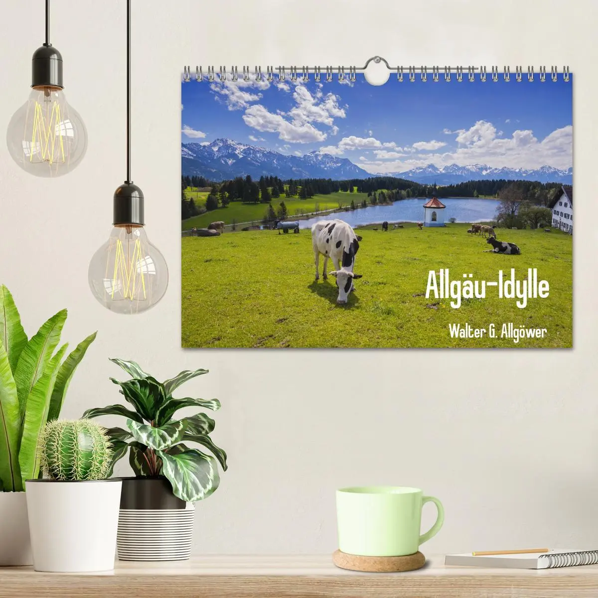 Bild: 9783457875896 | Allgäu-Idylle (Wandkalender 2026 DIN A4 quer), CALVENDO Monatskalender