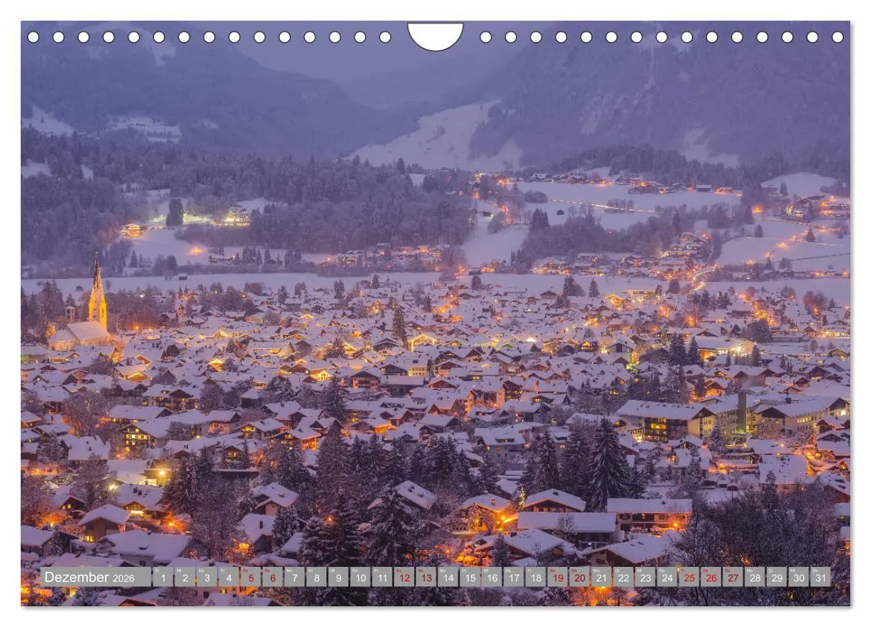 Bild: 9783457875896 | Allgäu-Idylle (Wandkalender 2026 DIN A4 quer), CALVENDO Monatskalender
