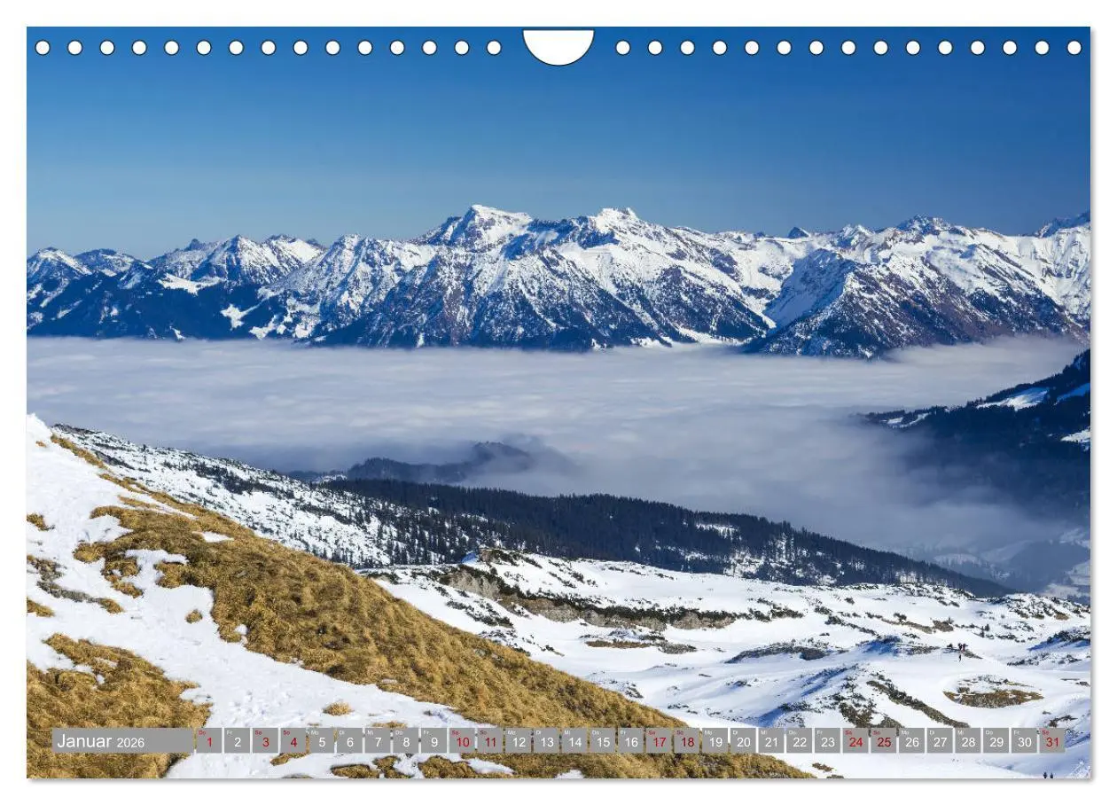 Bild: 9783457875896 | Allgäu-Idylle (Wandkalender 2026 DIN A4 quer), CALVENDO Monatskalender