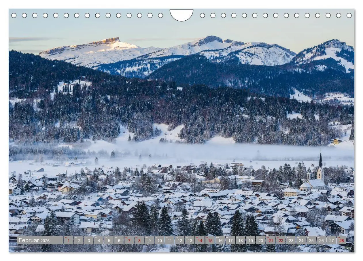 Bild: 9783457875896 | Allgäu-Idylle (Wandkalender 2026 DIN A4 quer), CALVENDO Monatskalender