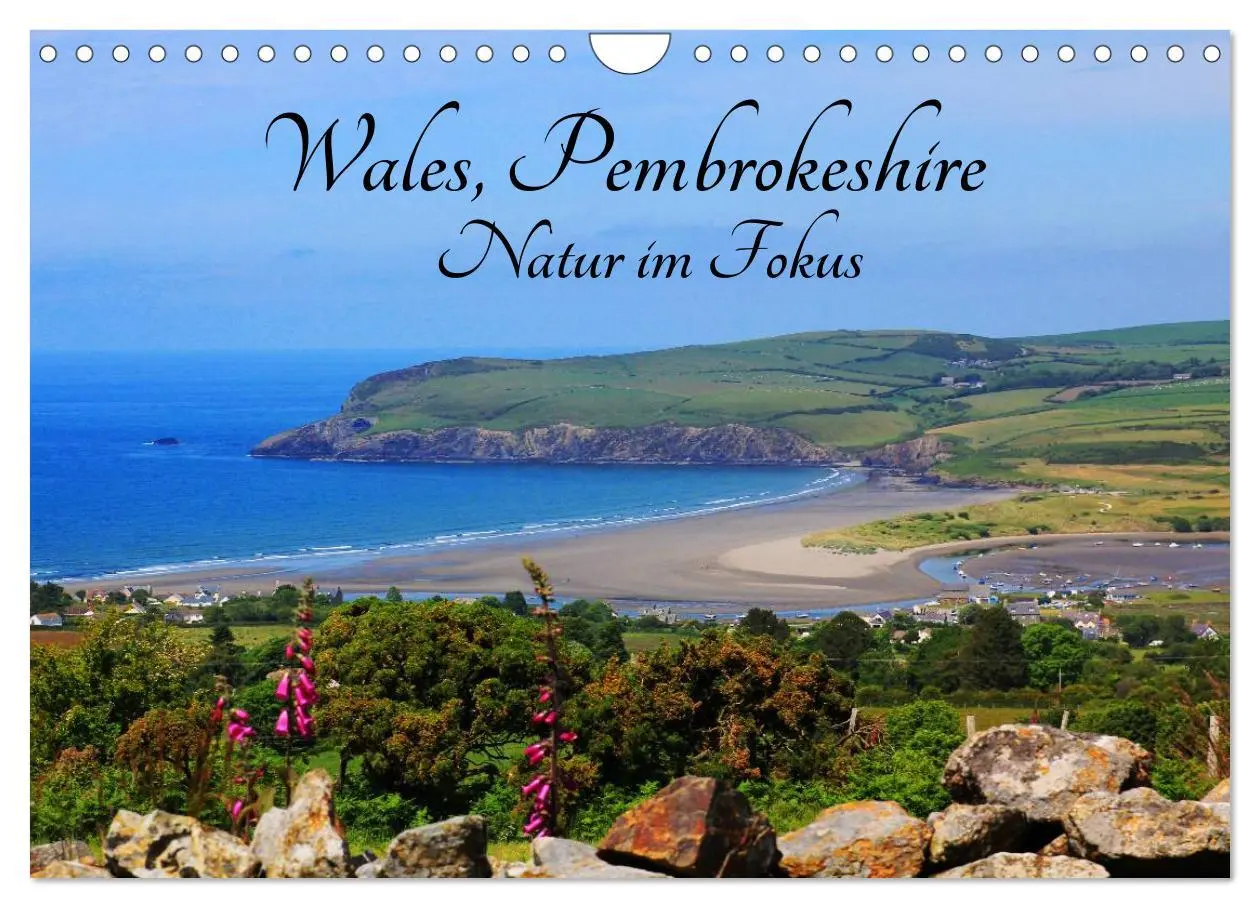 Cover: 9783516035896 | Wales Pembrokeshire - Natur im Fokus- (Wandkalender 2026 DIN A4...