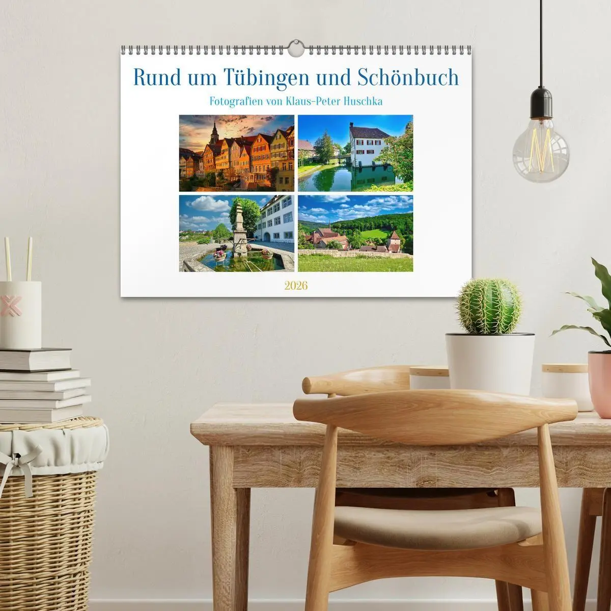 Bild: 9783516725896 | Rund um Tübingen und Schönbuch (Wandkalender 2026 DIN A3 quer),...