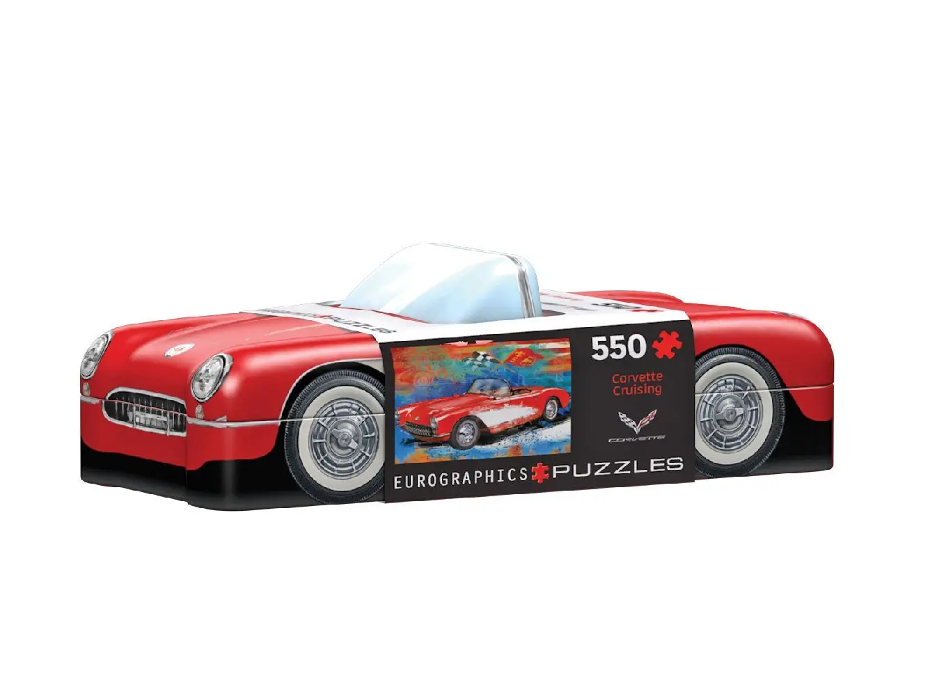 Cover: 628136655996 | Corvette Cruising Puzzledose 550 Teile | Spiel | In Spielebox | 2024