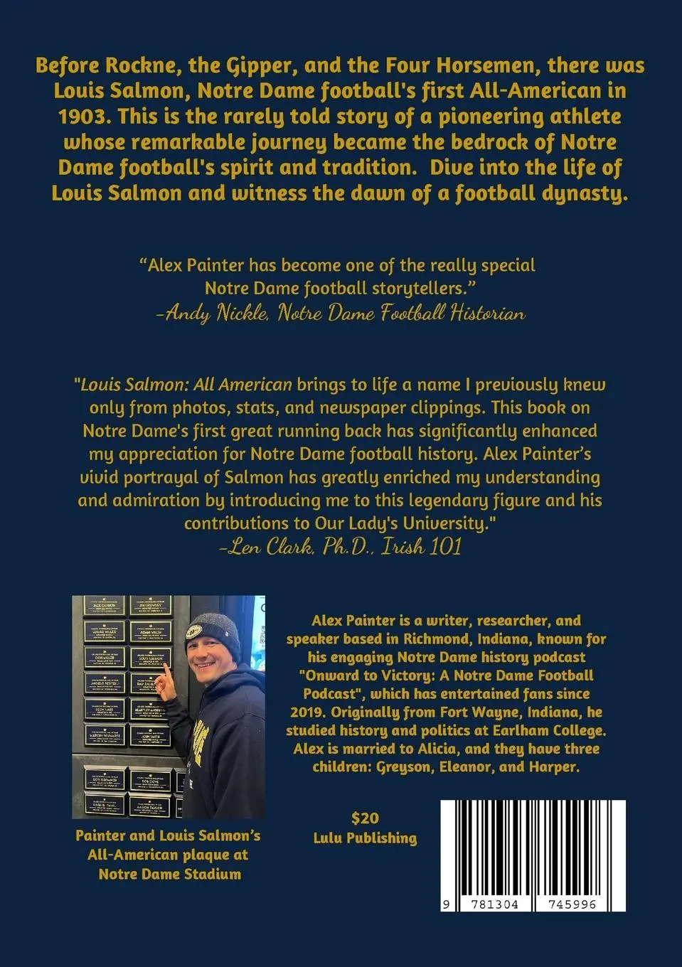 Rückseite: 9781304745996 | Louis Salmon | Alex Painter | Taschenbuch | Englisch | 2024 | Lulu.com