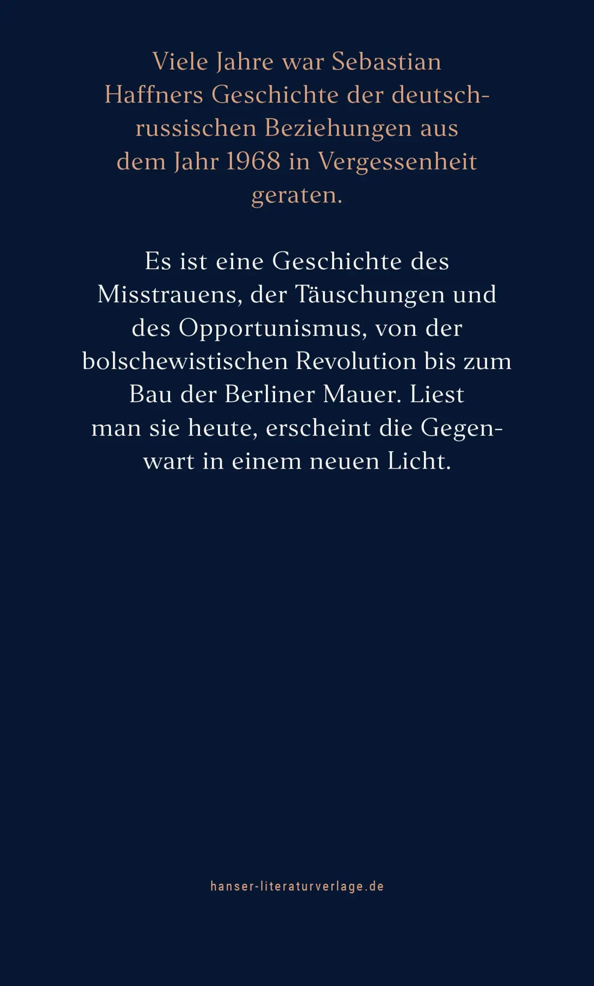 Bild: 9783446285996 | Der Teufelspakt | Eine Geschichte der deutsch-russischen Beziehungen