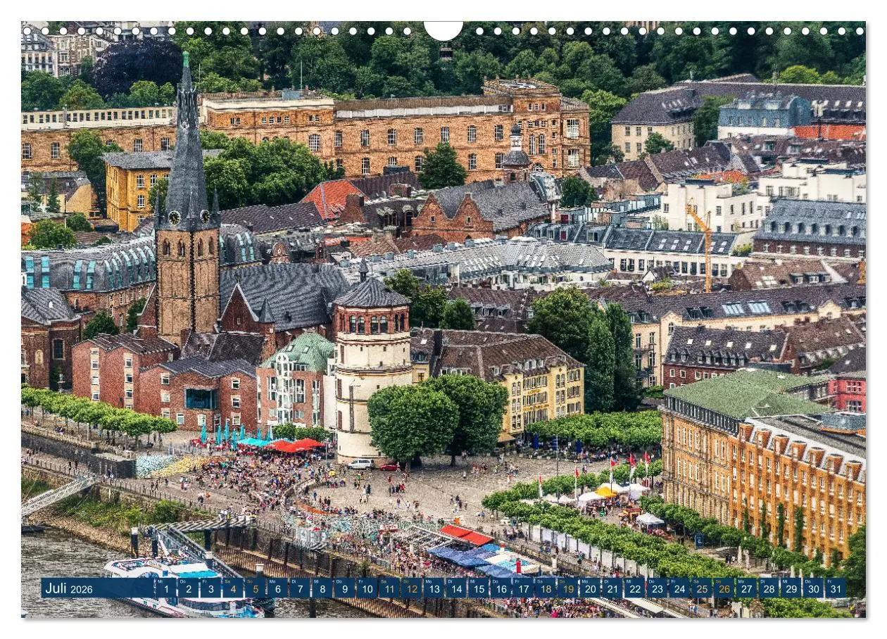 Bild: 9783457315996 | Düsseldorf - Ansichten einer faszinierenden Stadt (Wandkalender...