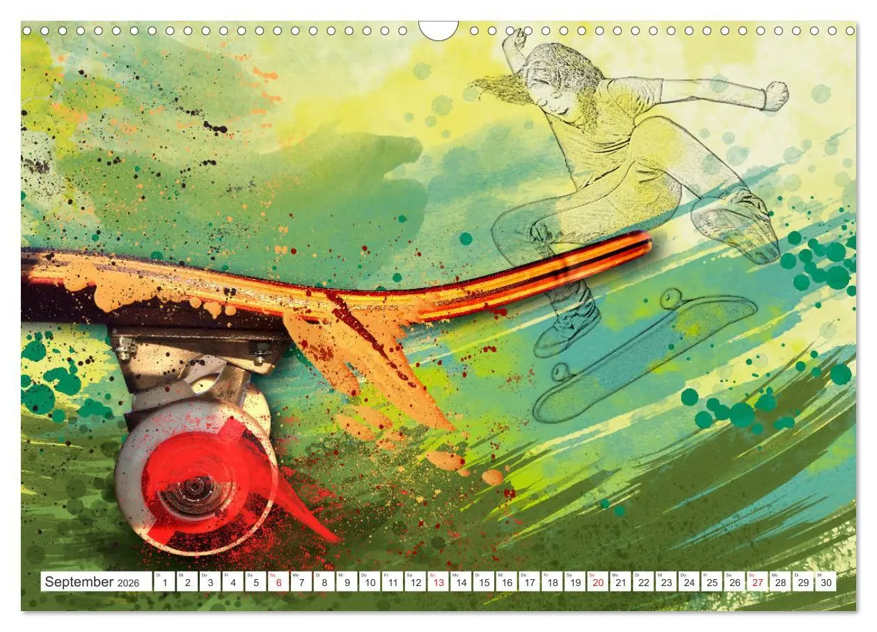 Bild: 9783457795996 | SPORT trifft SPLASH - normal war gestern (Wandkalender 2026 DIN A3...