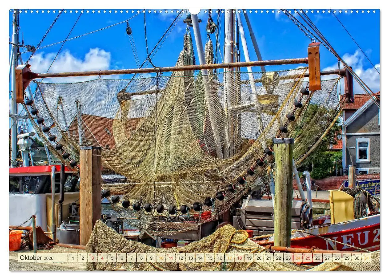 Bild: 9783457865996 | Maritime Augenblicke - Fischkutter (Wandkalender 2026 DIN A2 quer),...