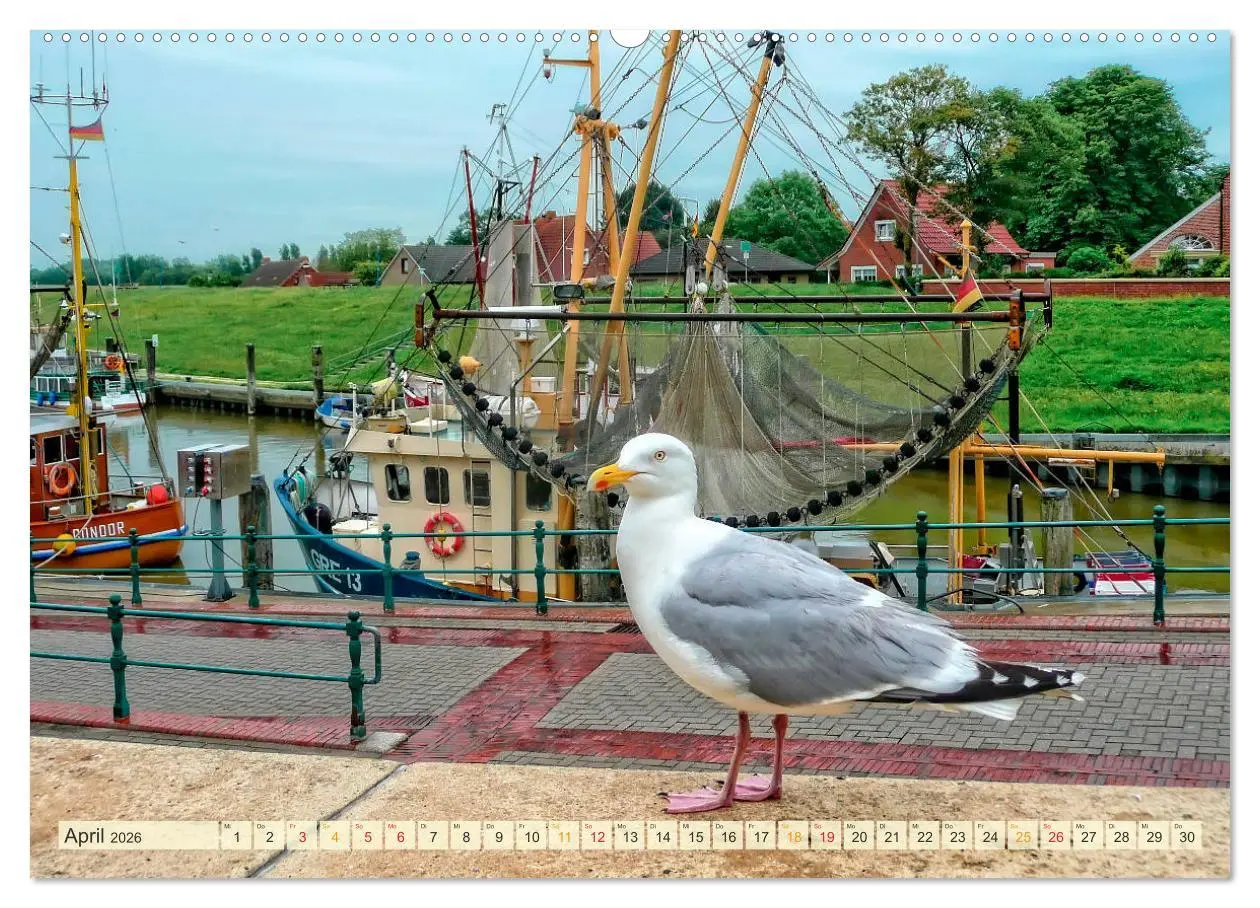 Bild: 9783457865996 | Maritime Augenblicke - Fischkutter (Wandkalender 2026 DIN A2 quer),...