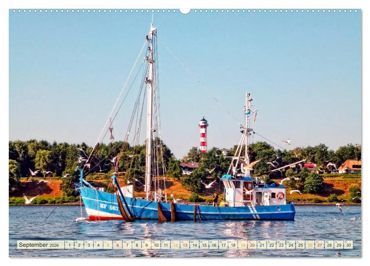 Bild: 9783457865996 | Maritime Augenblicke - Fischkutter (Wandkalender 2026 DIN A2 quer),...