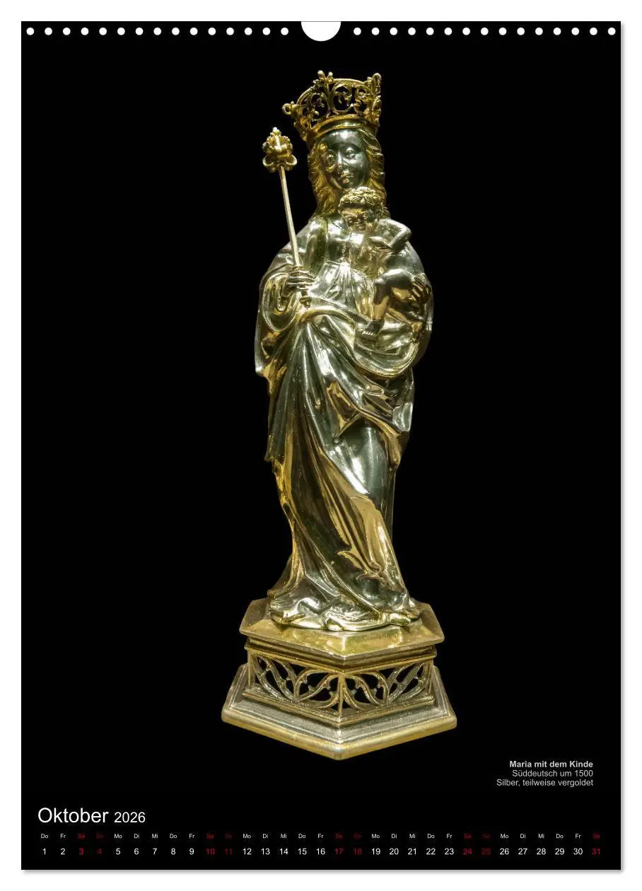Bild: 9783516405996 | Maria - Mutter Gottes (Wandkalender 2026 DIN A3 hoch), CALVENDO...