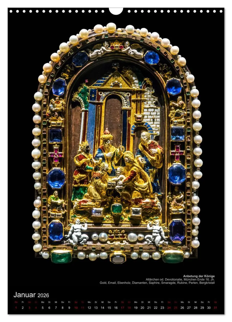 Bild: 9783516405996 | Maria - Mutter Gottes (Wandkalender 2026 DIN A3 hoch), CALVENDO...