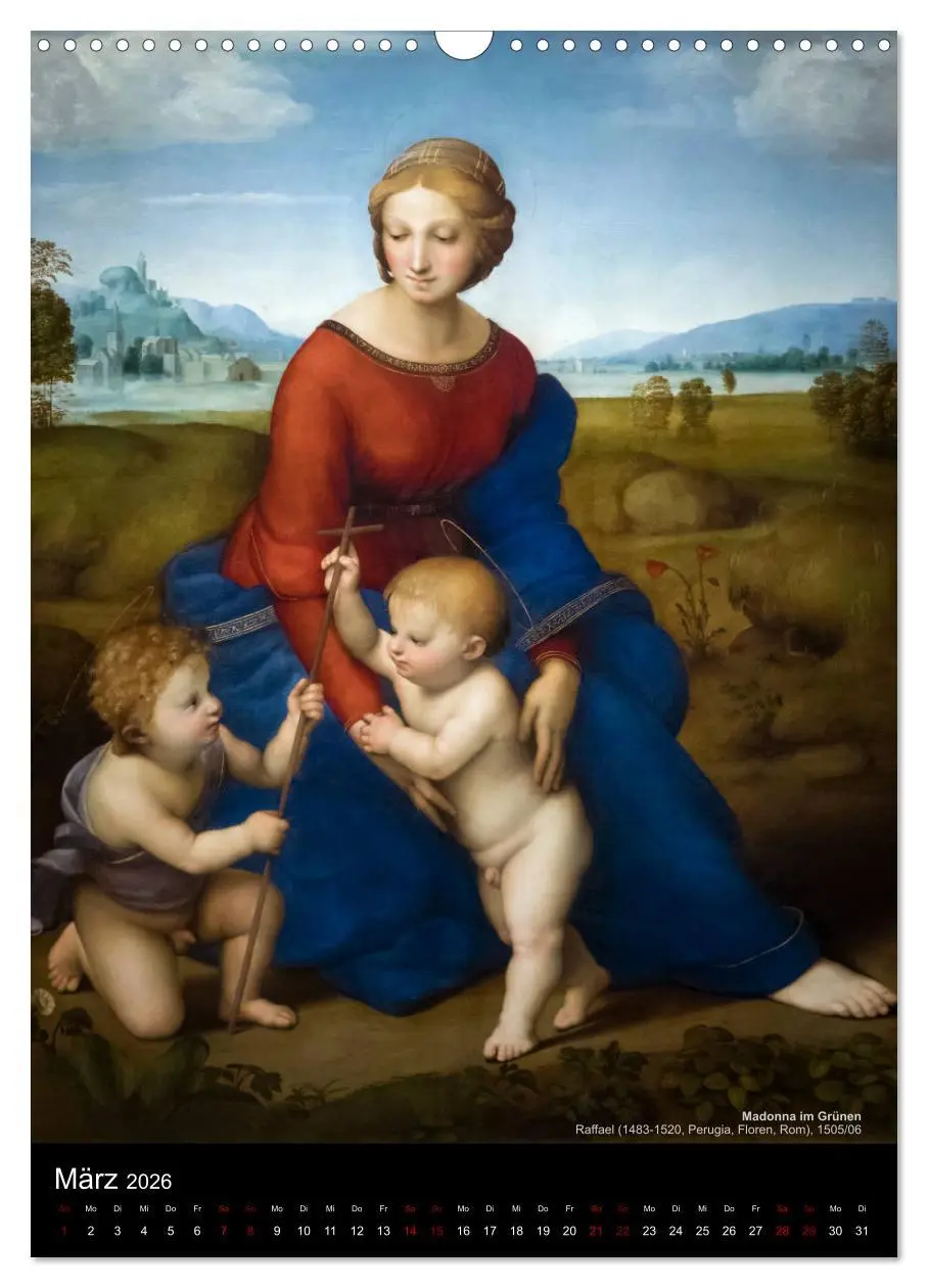 Bild: 9783516405996 | Maria - Mutter Gottes (Wandkalender 2026 DIN A3 hoch), CALVENDO...