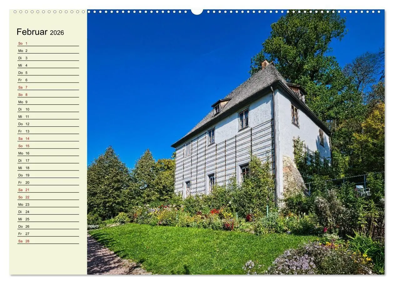Bild: 9783516715996 | Weimar - Mit Plan durch das Jahr (Wandkalender 2026 DIN A2 quer),...