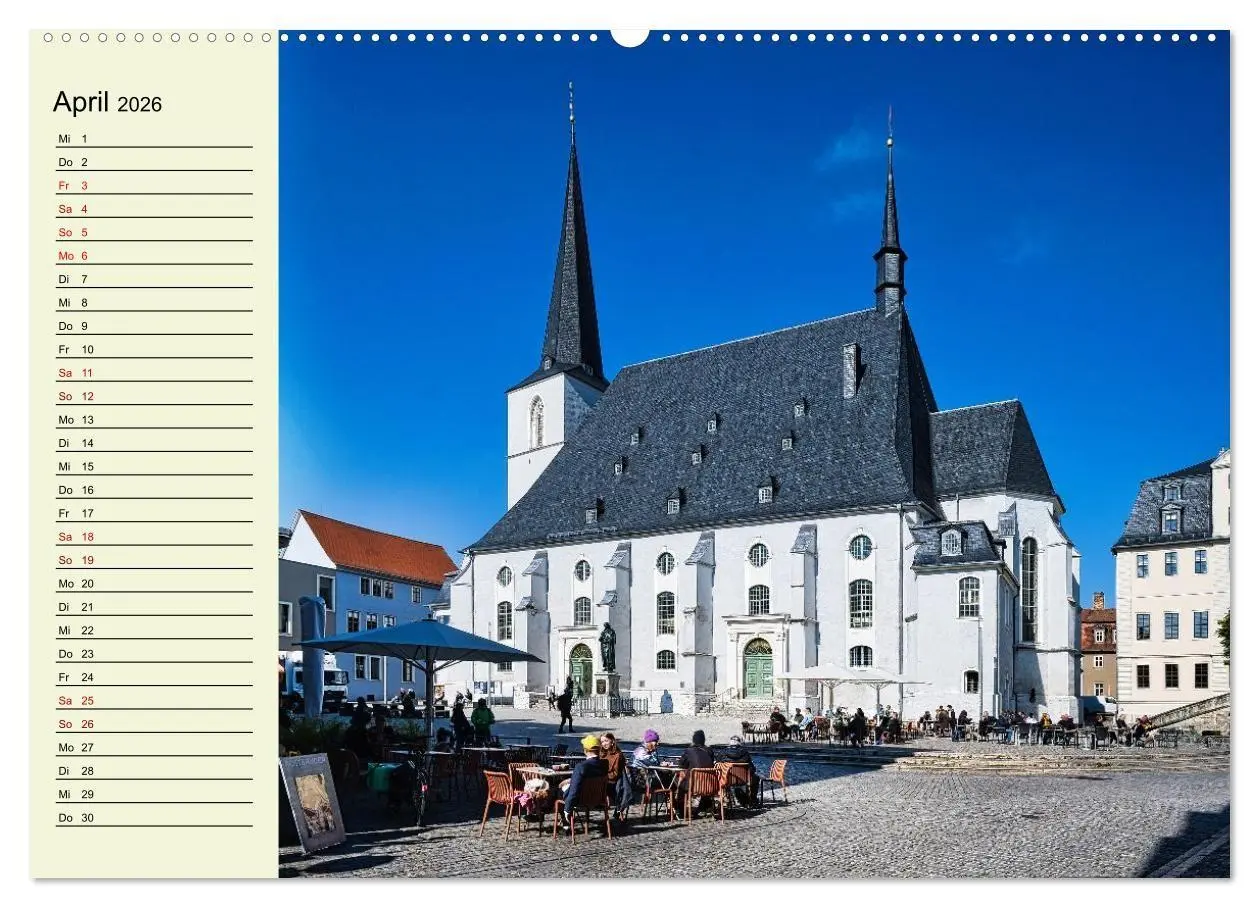 Bild: 9783516715996 | Weimar - Mit Plan durch das Jahr (Wandkalender 2026 DIN A2 quer),...