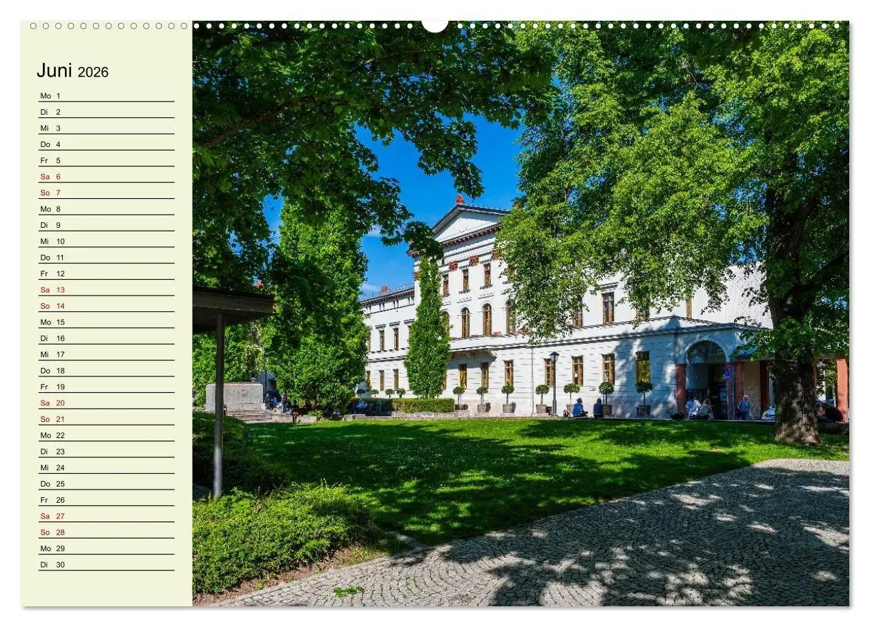 Bild: 9783516715996 | Weimar - Mit Plan durch das Jahr (Wandkalender 2026 DIN A2 quer),...