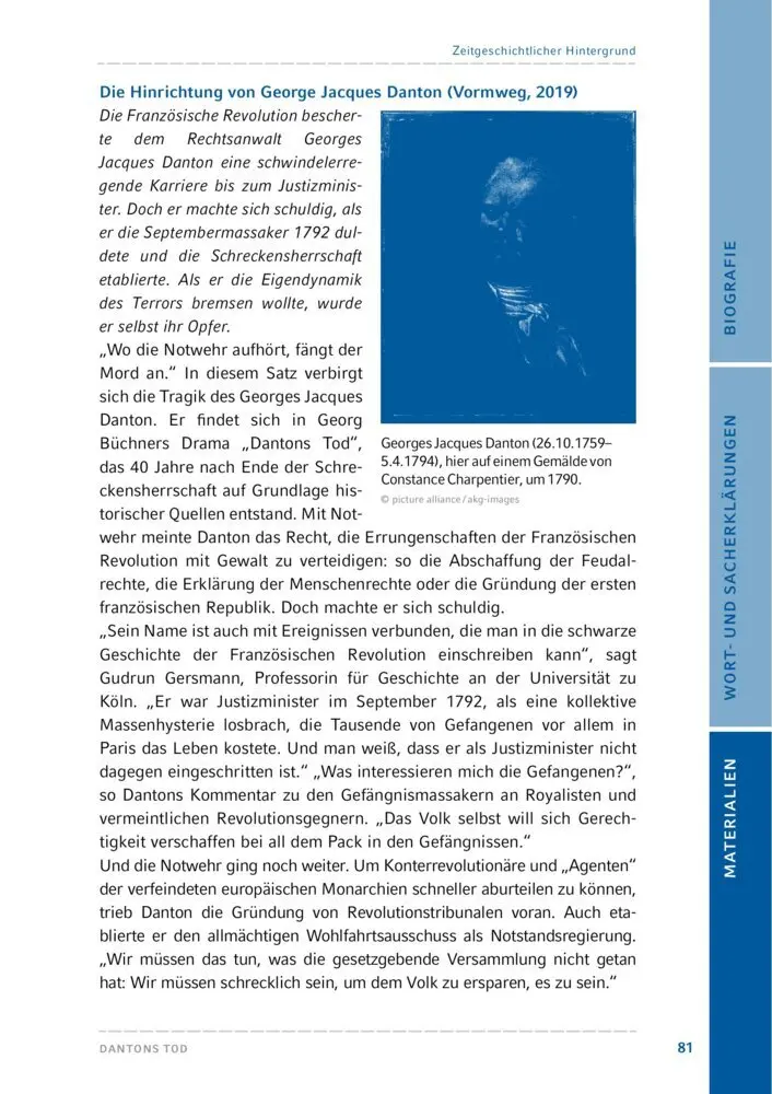 Bild: 9783804425996 | Dantons Tod von Georg Büchner (Textausgabe): | Georg Büchner | Buch