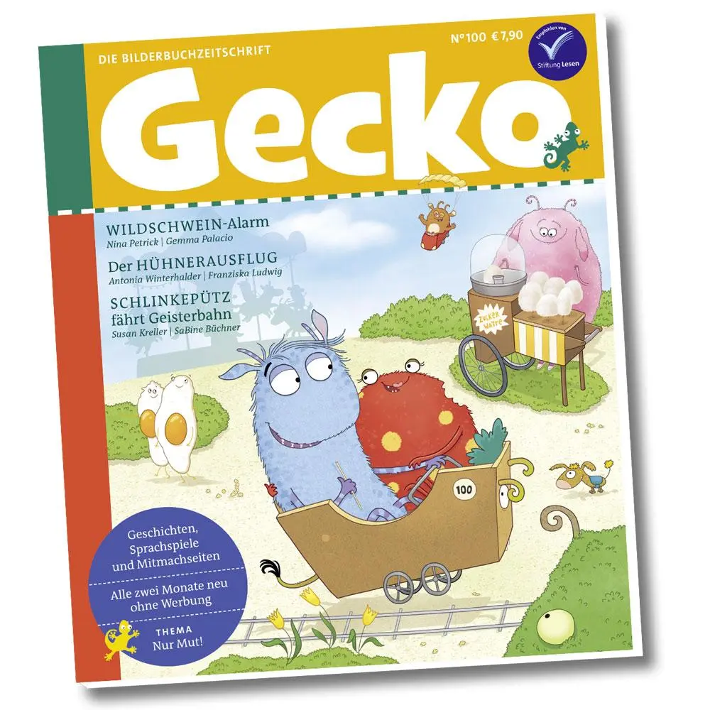 Cover: 9783940675996 | Gecko Kinderzeitschrift Band 100 | Thema: Nur Mut! | Nina Petrick