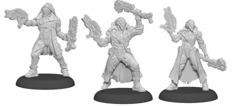 Cover: 875582026096 | Vassal Reavers – Warcaster Aeternus Continuum Squad (metal) | englisch