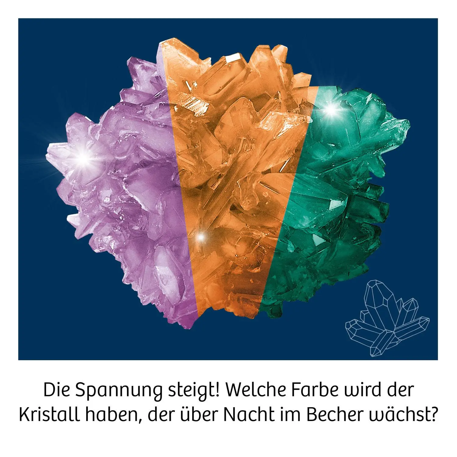 Bild: 4002051656096 | Überraschungs-Kristalle | Experimentierkasten | Spiel | 656096 | 2025
