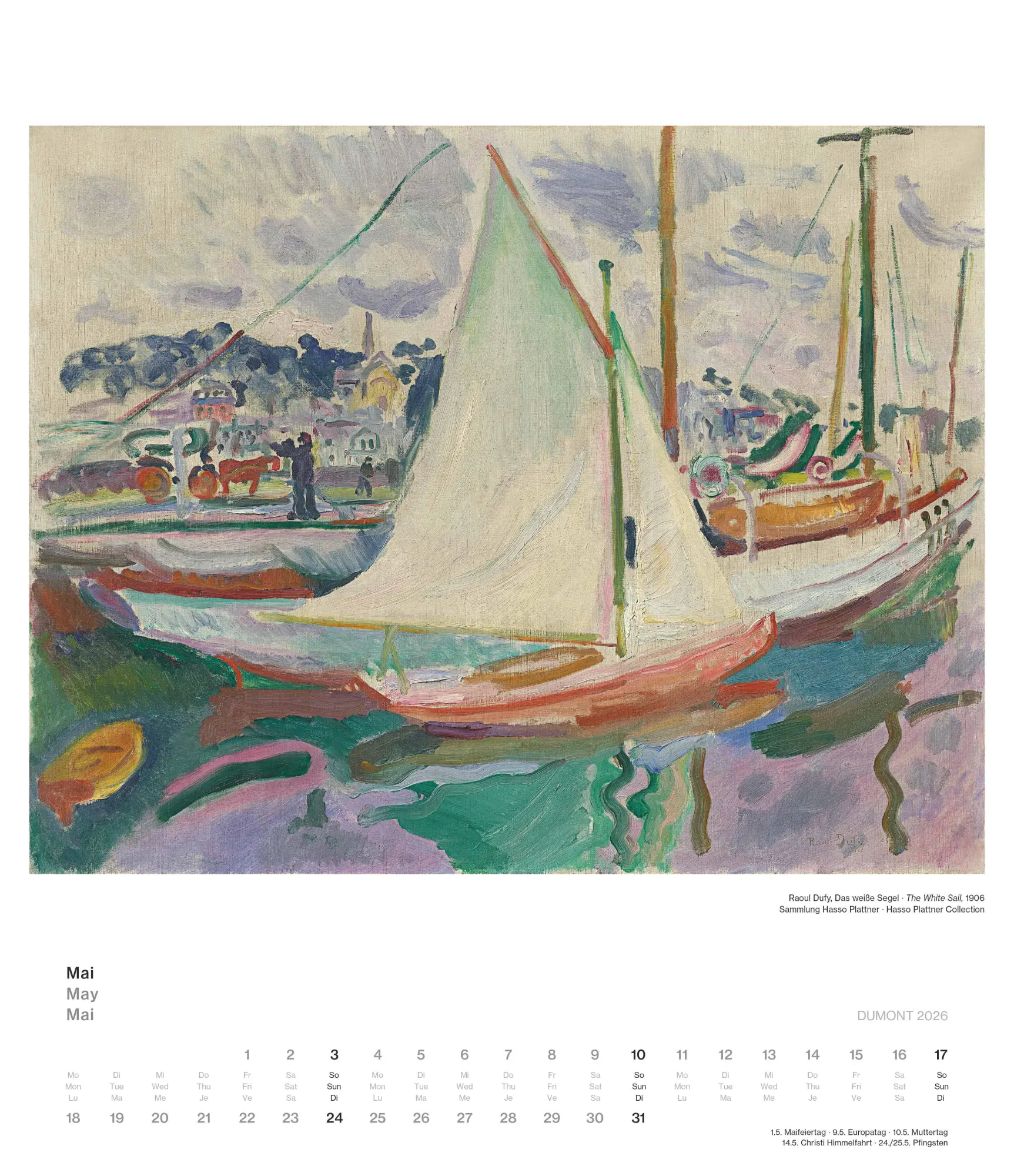 Bild: 4069095006096 | Impressionismus 2026 - Kunstkalender - Museum Barberini -...