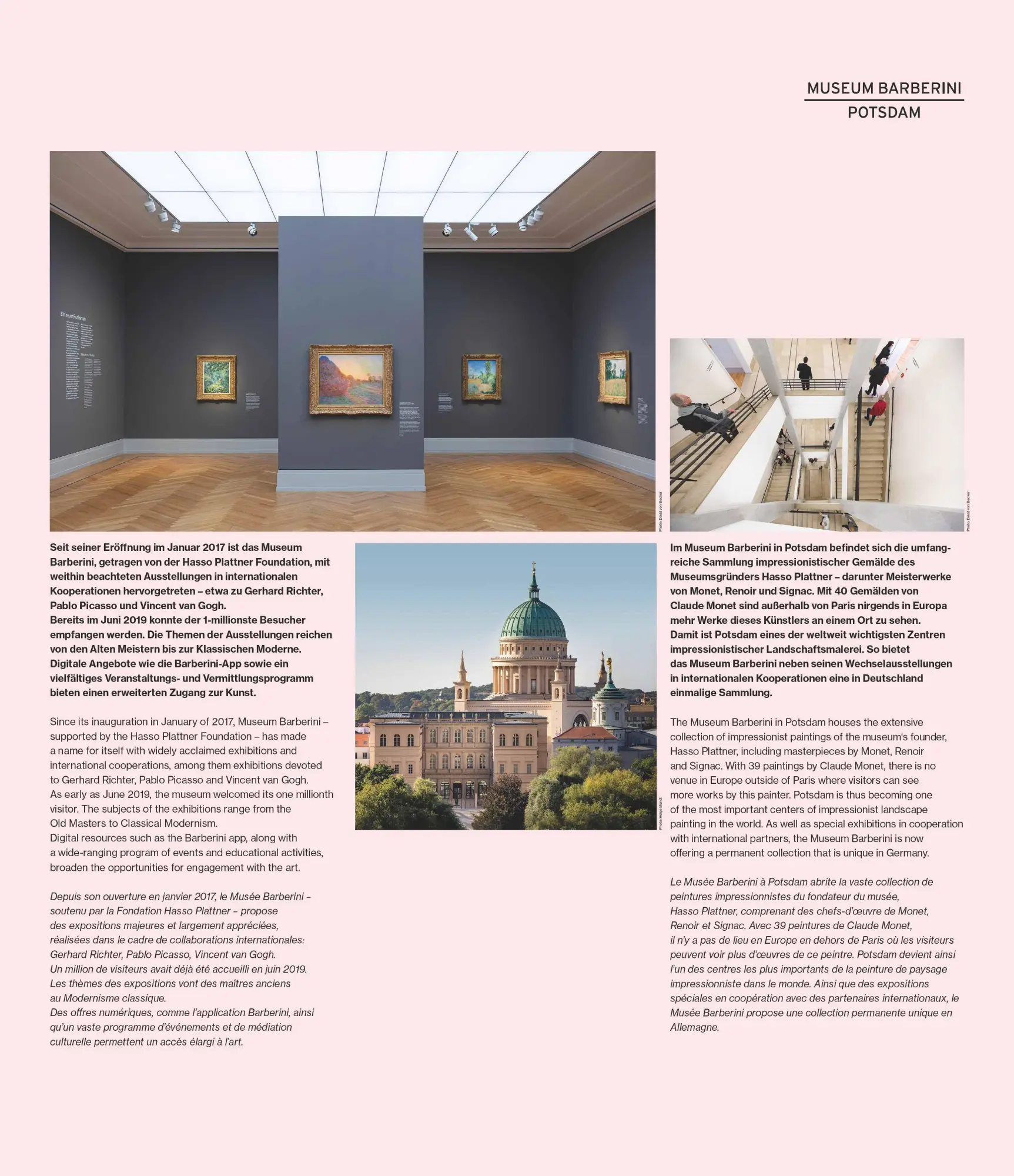 Bild: 4069095006096 | Impressionismus 2026 - Kunstkalender - Museum Barberini -...