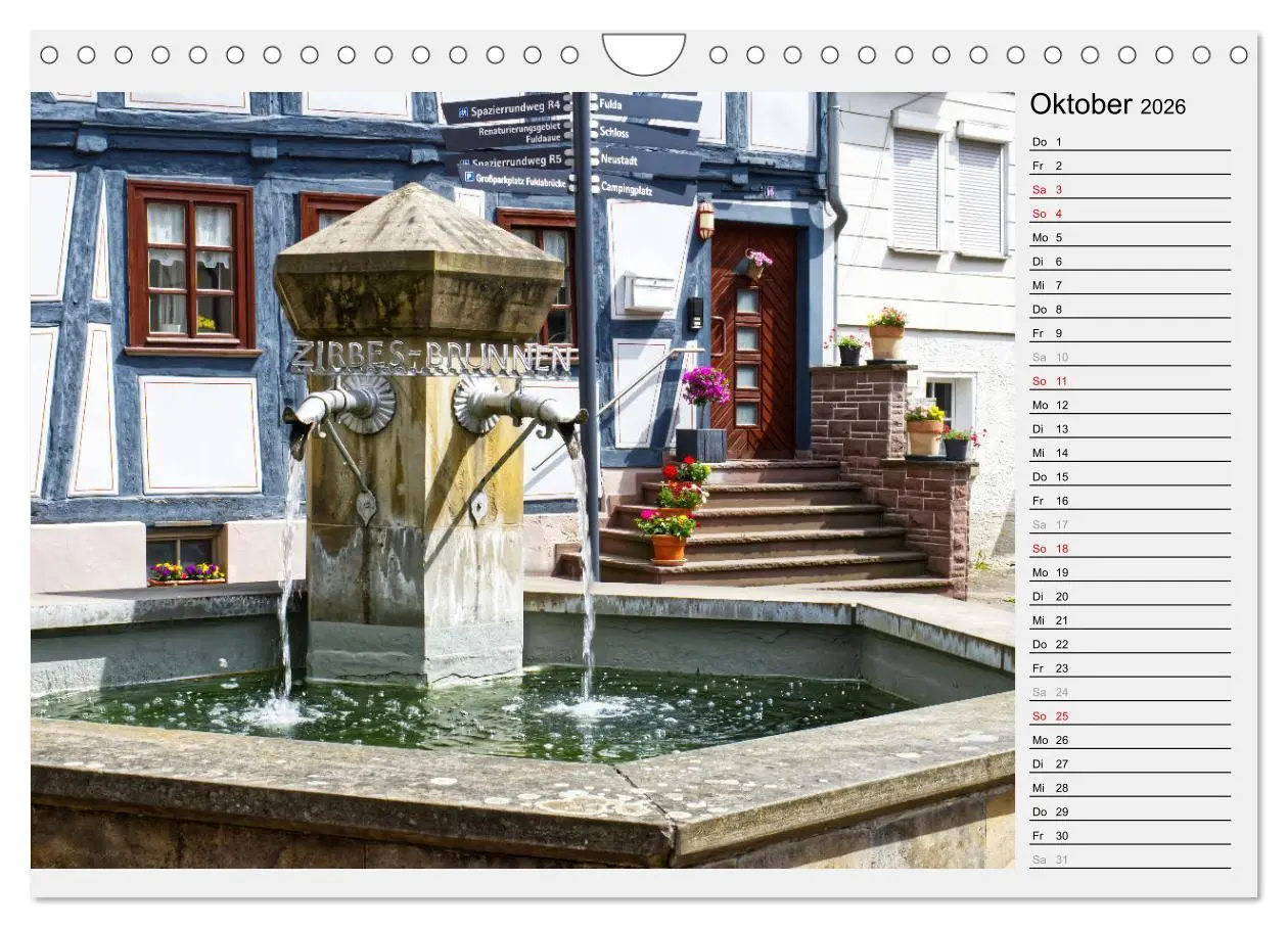 Bild: 9783457376096 | Rotenburg an der Fulda, ein Stadtrundgang (Wandkalender 2026 DIN A4...