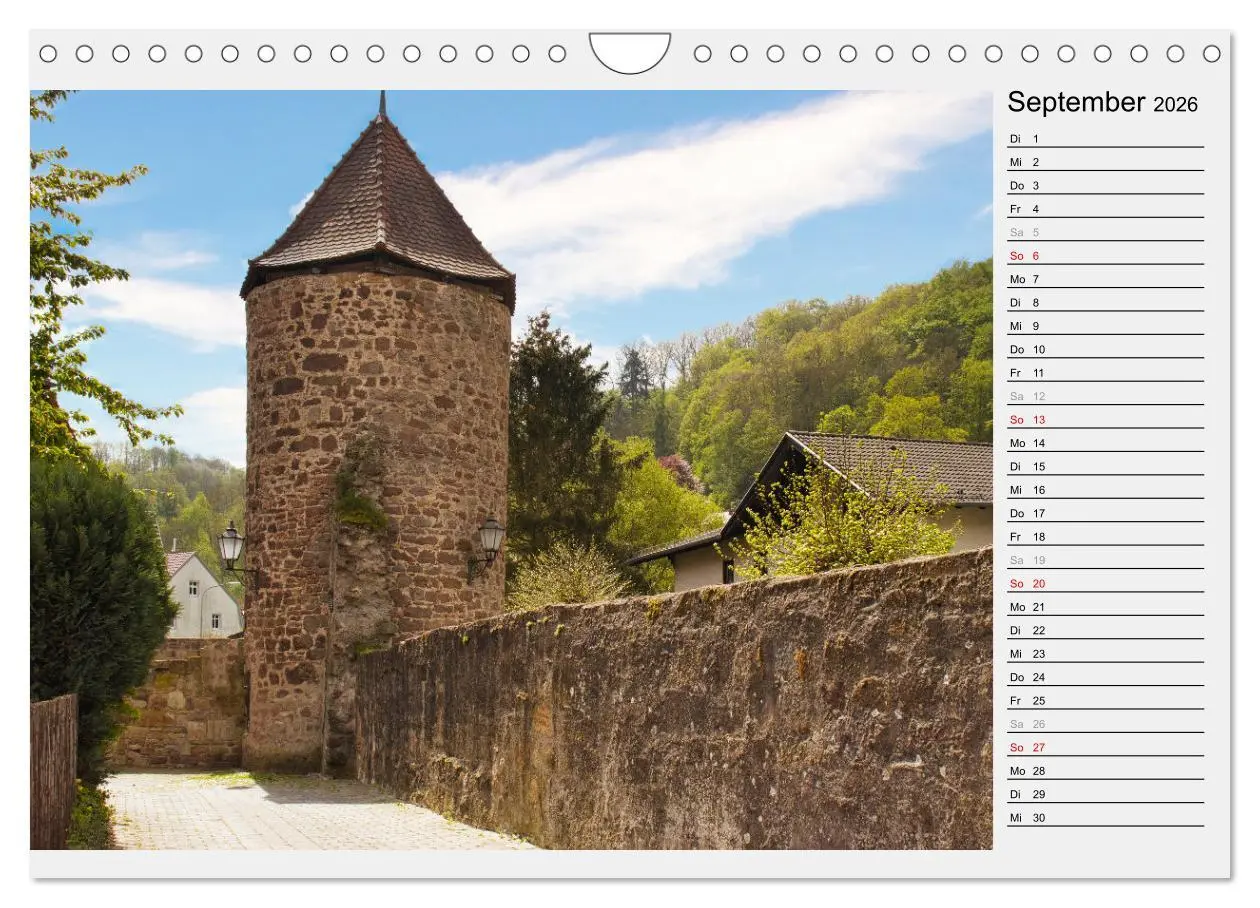 Bild: 9783457376096 | Rotenburg an der Fulda, ein Stadtrundgang (Wandkalender 2026 DIN A4...