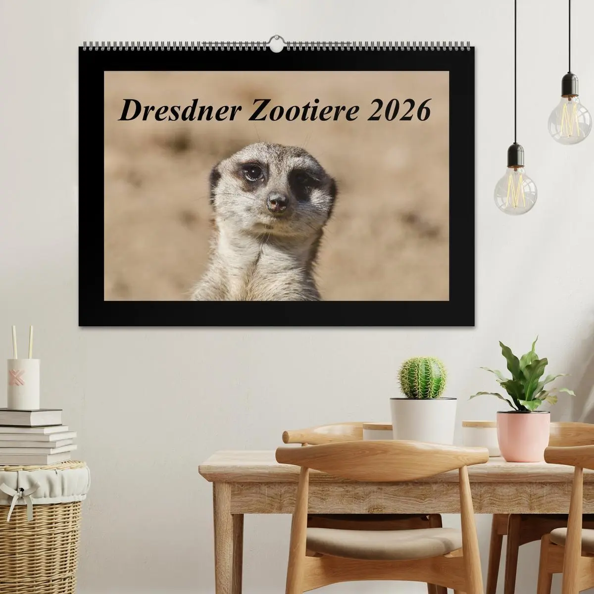 Bild: 9783516086096 | Dresdner Zootiere 2026 (Wandkalender 2026 DIN A2 quer), CALVENDO...
