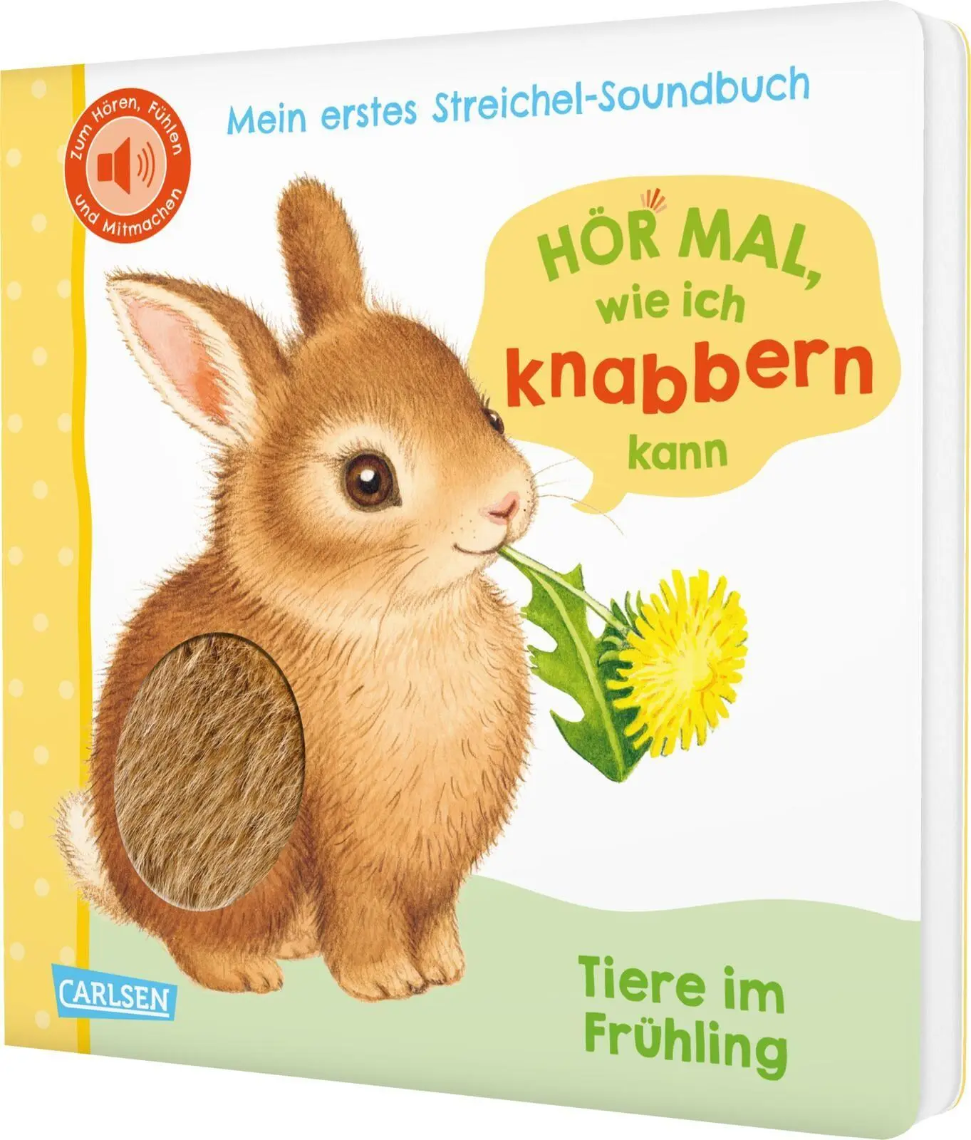 Cover: 9783551256096 | Hör mal, wie ich knabbern kann (Mein erstes Streichel-Soundbuch 5)