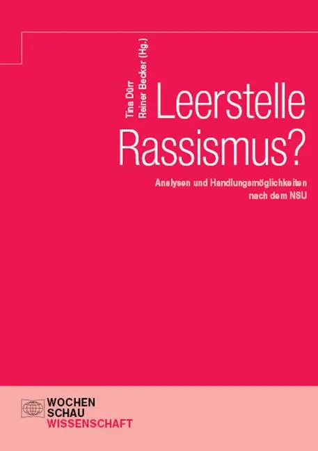 Cover: 9783734406096 | Leerstelle Rassismus? | Tina Dürr | Taschenbuch | 176 S. | Deutsch