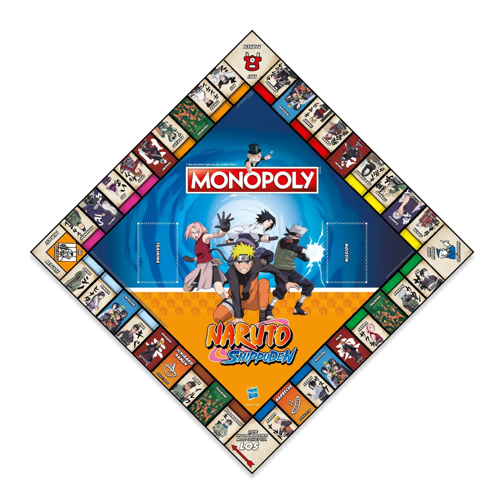 Bild: 4035576046196 | Monopoly Naruto | Spiel | Deutsch | 2023 | Winning Moves
