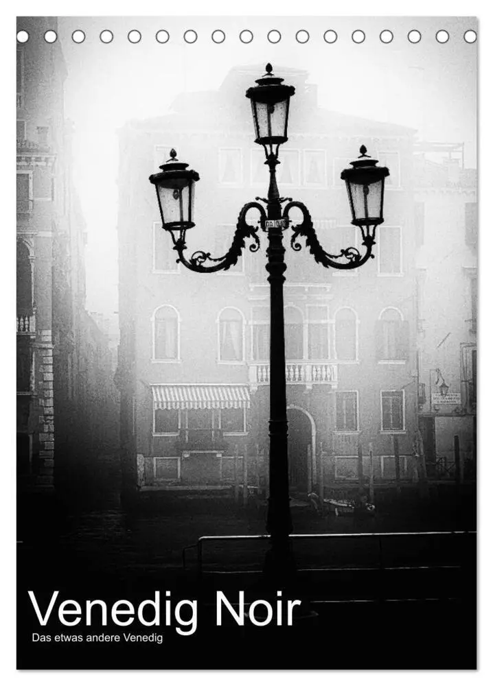 Cover: 9783457056196 | Venice Noir - Das etwas andere Venedig (Tischkalender 2025 DIN A5...