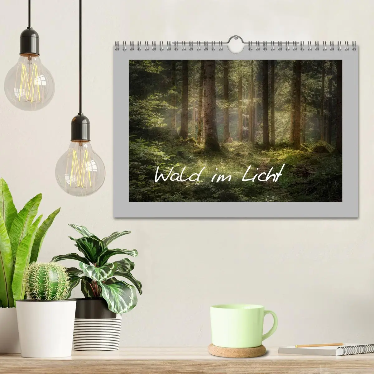 Bild: 9783457746196 | Wald im Licht (Wandkalender 2026 DIN A4 quer), CALVENDO Monatskalender