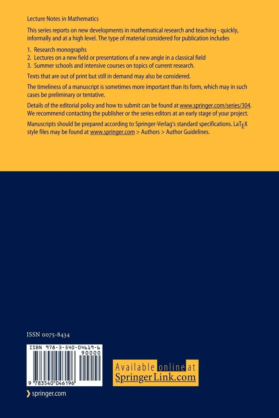 Rückseite: 9783540046196 | Etale Homotopy | Barry Mazur (u. a.) | Taschenbuch | iv | Englisch