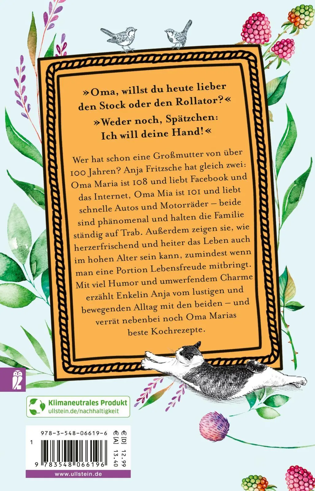Rückseite: 9783548066196 | 'Spätzchen, 109 ist doch kein Alter' | Anja Flieda Fritzsche | Buch