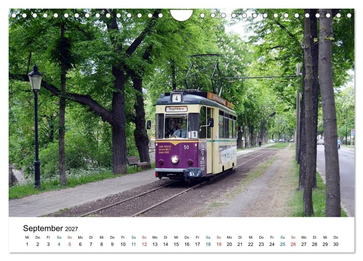 Bild: 9783569926196 | Naumburgs historische Straßenbahn (Wandkalender 2027 DIN A4 quer),...