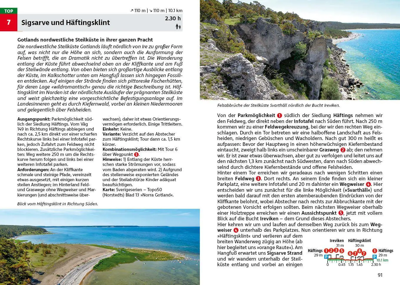 Bild: 9783763346196 | Gotland &amp; Fårö | Sabine Gilcher | Taschenbuch | Rother Wanderführer